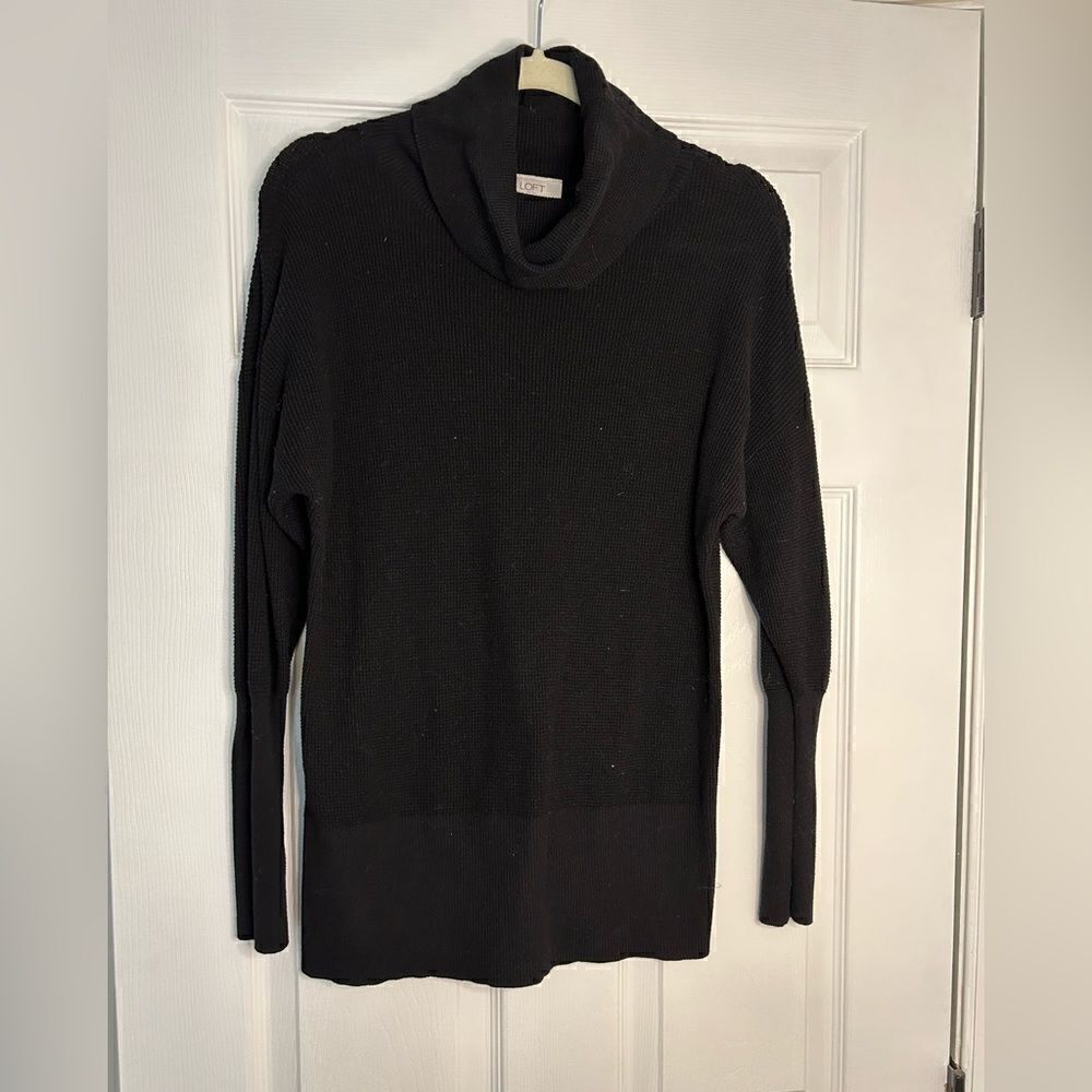 LOFT cowlneck top 